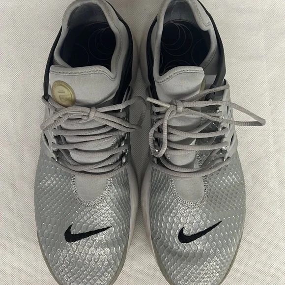 Nike 878069-001 Wmns SZ 11 Air Presto QS 'Metal Mesh' Black Silver Grey - Picture 7 of 9